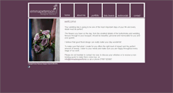 Desktop Screenshot of emmadesignerflorist.co.uk